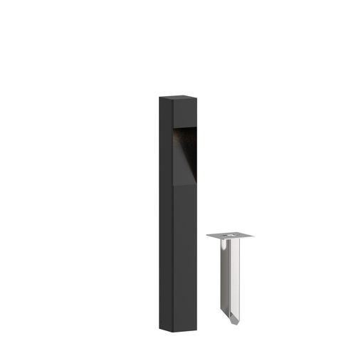 Borne d'éclairage de jardin - RUBY | T1739.650 - psmlighting - contemporaine / en acier inoxydable / à LED