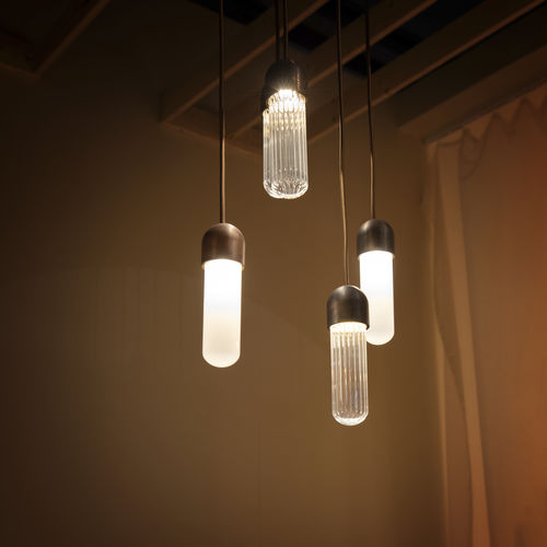 Plafonnier contemporain - GLORIA | 2239.150 - psmlighting - en verre / en laiton / à LED