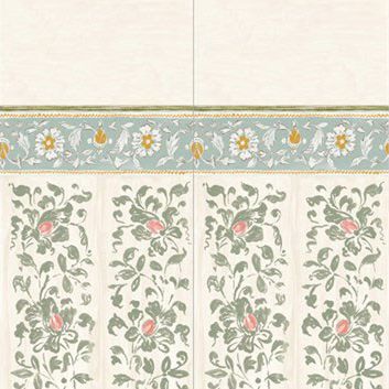 Revêtement mural pour intérieur - TAKES THE STAGE : MAHARAJA PANEL - JIM THOMPSON - en tissu / imprimé / mat