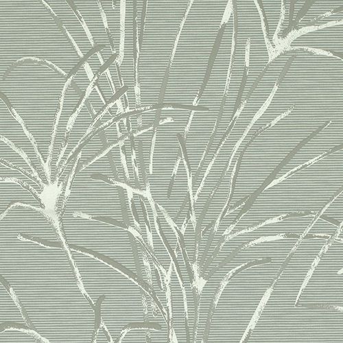 Papier peint contemporain - HOUSE ON THE KLONG : IMARI - JIM THOMPSON - à motif / aspect tissu / gris