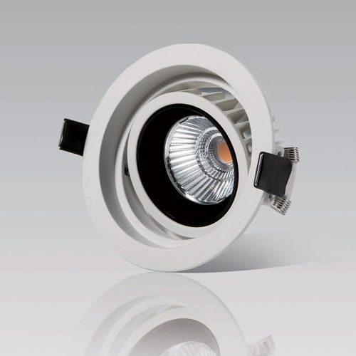 Spot encastrable au plafond - REGAL -R - L&S - à LED / rond / pour magasin