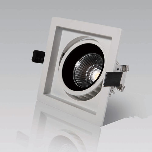 Spot encastrable au plafond - REGAL -S - L&S - à LED / carré / pour magasin