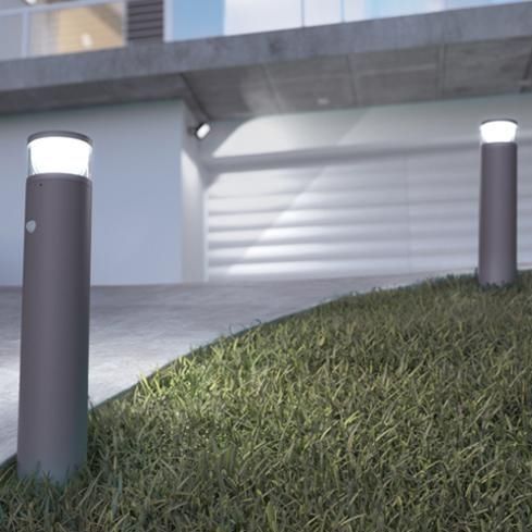 Borne d'éclairage de jardin - ALVA BL 540/170 TR 360° 1200 840 AN - ESYLUX - urbaine / contemporaine / en aluminium
