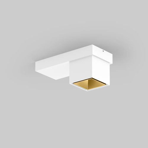 Spot en saillie - SASSO 60 BASE 1 - XAL - à LED / carré / cylindrique