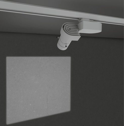 Éclairage sur rail à LED - PABLO SHUTTER - XAL - rectangulaire / rond / en aluminium