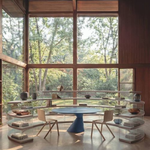 Étagère modulable - AIR ROUNDY - LAGO - contemporaine / en bois / professionnelle