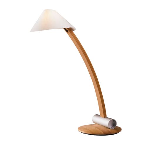Lampe de table - BOLINO - DOMUS Licht zum Wohnen - en tissu / en hêtre / contemporaine