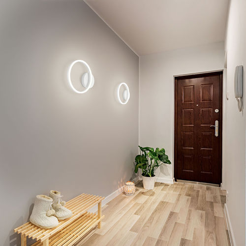 Applique murale contemporaine - GIOTTO - Fabas Luce - d'intérieur / en métal / en méthacrylate
