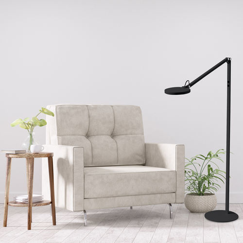 Lampe sur pied - REGINA - Fabas Luce - en métal / en méthacrylate / contemporaine