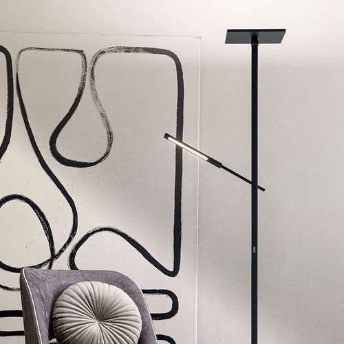 Lampe sur pied - IDEAL - Fabas Luce - en métal / en méthacrylate / contemporaine