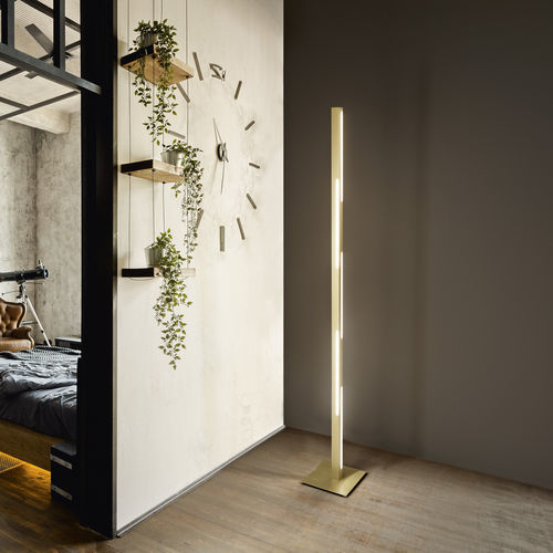 Lampe sur pied - LING - Fabas Luce - en métal / en méthacrylate / contemporaine