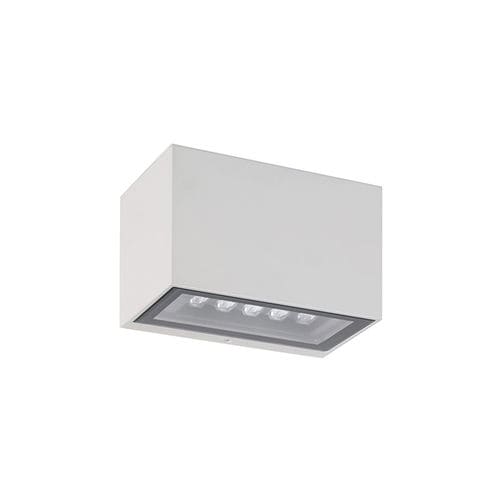 Applique murale contemporaine - GEKO 5 - L&L Luce&Light - d'extérieur / face en verre trempé / en aluminium