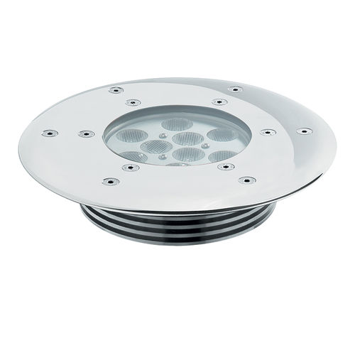 Luminaire encastrable au sol - BRIGHT 5 316L - L&L Luce&Light - encastrable au mur / à LED / rond
