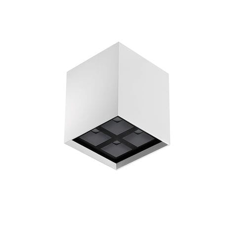 Plafonnier contemporain - BITPOP C 2.2 - L&L Luce&Light - carré / en aluminium / en acier