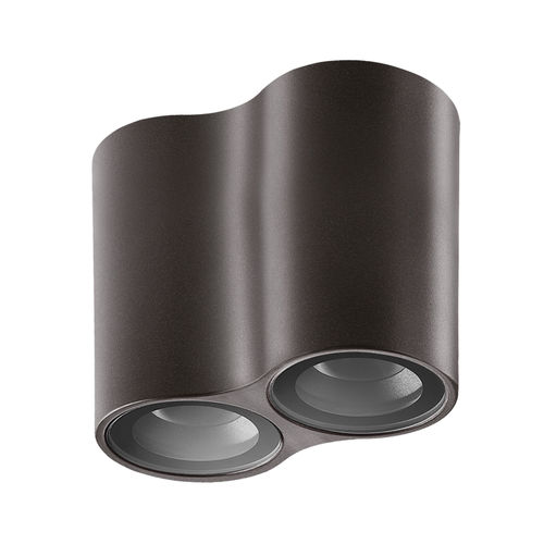 Plafonnier contemporain - Intono C OUT 2.4 - L&L Luce&Light - tubulaire / en verre / en aluminium
