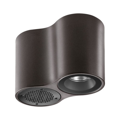 Plafonnier contemporain - Intono C OUT 3.9 - L&L Luce&Light - tubulaire / en verre / en aluminium