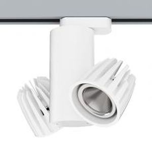 Éclairage sur rail à LED - SKAT - Aldabra - rond / en aluminium / professionnel