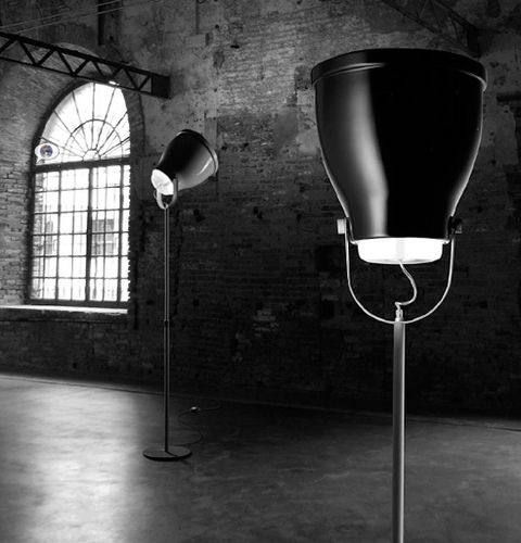 Lampe sur pied - BELL - Antonangeli Illuminazione . - en aluminium anodisé / contemporaine / d'intérieur