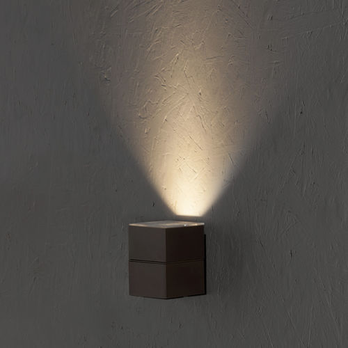 Applique murale contemporaine - CU-BOX - Antonangeli Illuminazione . - d'extérieur / en aluminium / en cube