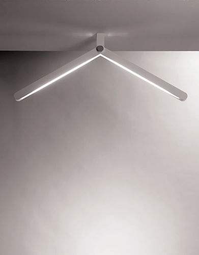 Plafonnier contemporain - FLEX - Antonangeli Illuminazione . - en aluminium / fluorescent / résidentiel
