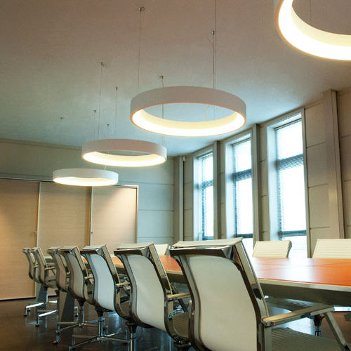 Luminaire suspendu - HOOP 950 - tossB - à LED / rond / professionnel