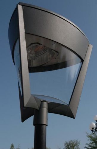 Lampadaire urbain - DZARI CLASSIQUE - LENZI - contemporain / en aluminium / en acier inoxydable