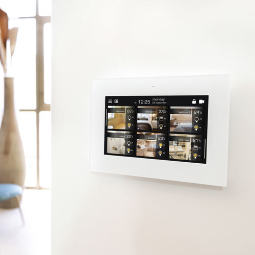 Écran tactile pour système domotique - VIIP-10D - Ingenium - BES KNX - mural / à affichage digital / KNX