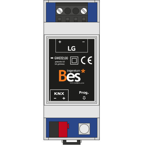 Module d'interface passerelle - LGAC-D - Ingenium - BES KNX - sur rail DIN / KNX
