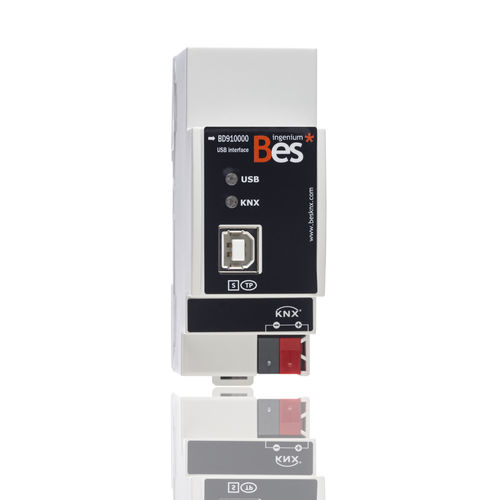 Module d'interface sur rail DIN - USB-K - Ingenium - BES KNX - KNX / USB