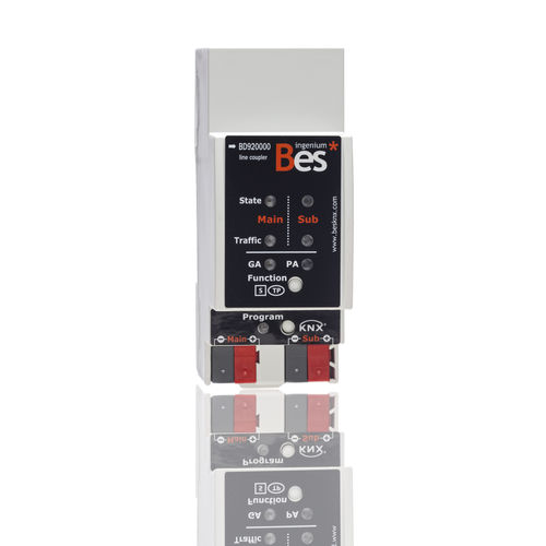 Coupleur de ligne KNX - LIN-K - Ingenium - BES KNX - sur rail DIN