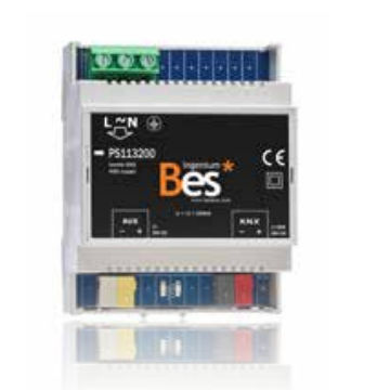 Alimentation électrique AC/DC - BFK320 - Ingenium - BES KNX - sur rail DIN / KNX