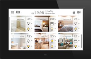 Écran tactile pour système domotique - VIIP-10W - Ingenium - BES KNX - mural / à affichage digital / KNX