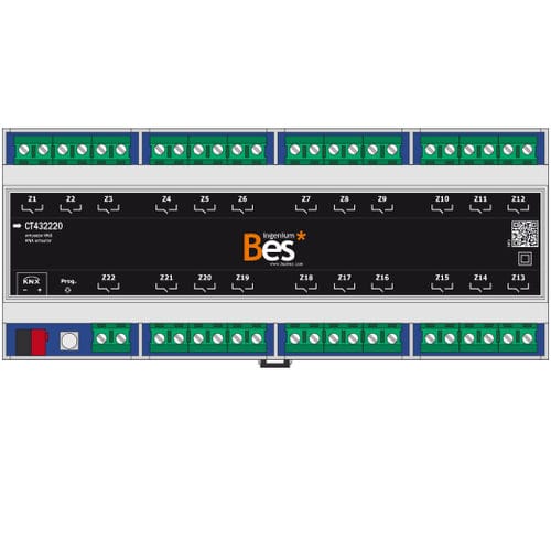 Actionneur de commutation KNX - 22S-K - Ingenium - BES KNX - sur rail DIN / professionnel / d'intérieur