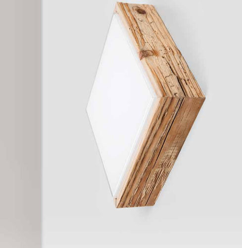 Applique murale contemporaine - DIVETRO 18 - Engi Lighting - d'intérieur / en verre / bois