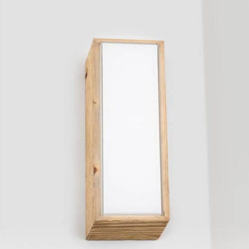 Applique murale contemporaine - DIVETRO 33 - Engi Lighting - d'intérieur / en verre / bois