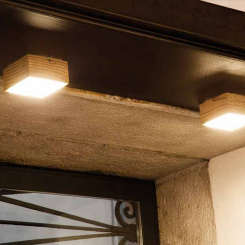 Plafonnier contemporain - DIVETRO 9 - Engi Lighting - carré / en verre / à LED