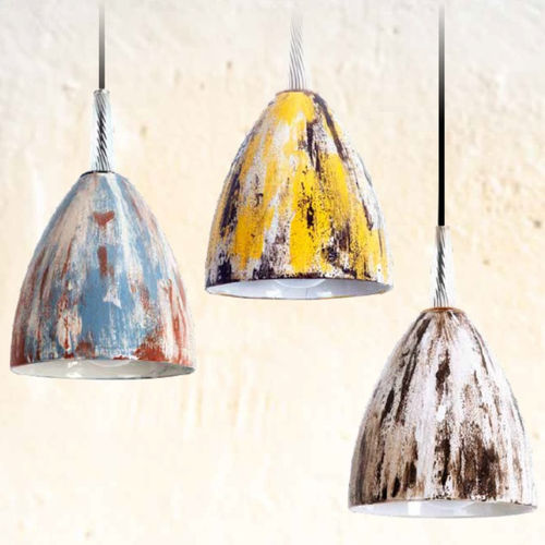 Suspension - MATERICA - Engi Lighting - en verre / en céramique / contemporaine