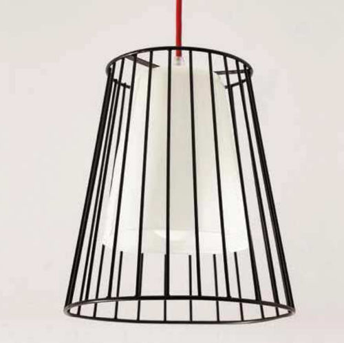 Suspension - MINIMAL A - Engi Lighting - en acier / en verre / en opale