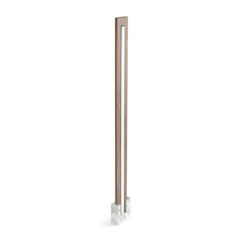 Colonne lumineuse contemporaine - Toast  - Engi Lighting - en noyer / à LED / d'intérieur