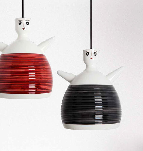Suspension - NOVELLA - Engi Lighting - en céramique / design original / d'intérieur