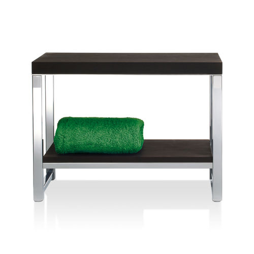 Banc contemporain - WO SM - Decor Walther Einrichtungs GmbH - en bois / en acier / à effet bois
