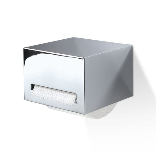 Distributeur de papier toilette mural - CAP - Decor Walther Einrichtungs GmbH - en laiton chromé / en laiton plaqué or / professionnel