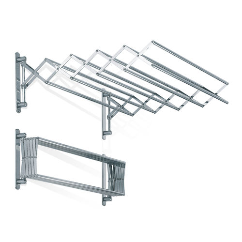 Porte-serviettes plus de 3 barres - DW 700 - Decor Walther Einrichtungs GmbH - mural / en laiton chromé