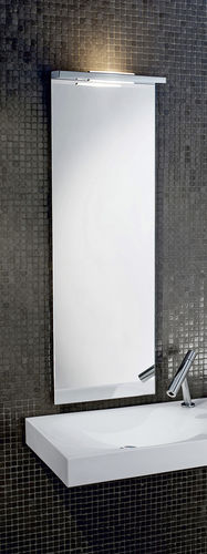 Miroir de salle de bain mural - SPACE 034100 - Decor Walther Einrichtungs GmbH - contemporain / rectangulaire / lumineux