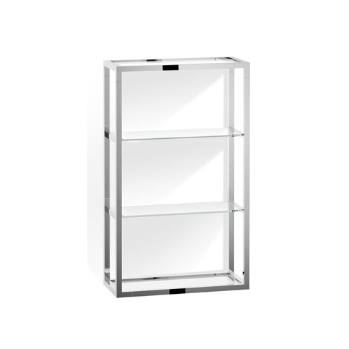 Étagère murale - ET 6 - Decor Walther Einrichtungs GmbH - contemporaine / en laiton chromé / en verre