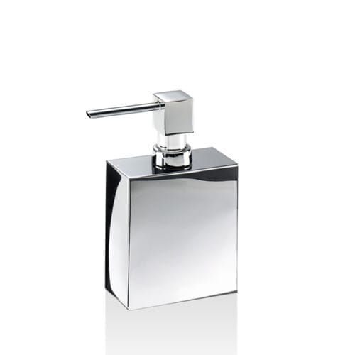 Distributeur de savon résidentiel - DW 470 - Decor Walther Einrichtungs GmbH - à poser / en laiton chromé / en laiton plaqué or