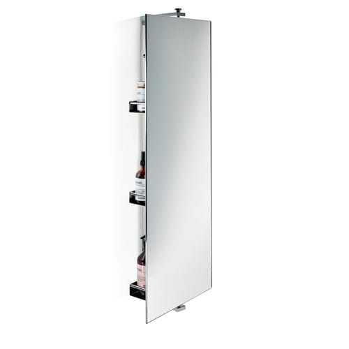 Miroir de salle de bain mural - SP 31 - Decor Walther Einrichtungs GmbH - contemporain / rectangulaire / en laiton chromé