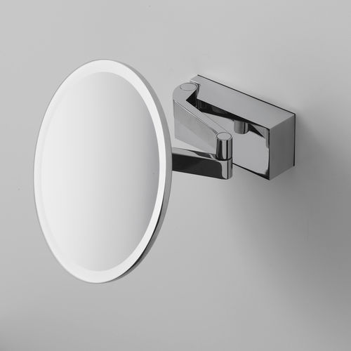 Miroir mural - VISION R - Decor Walther Einrichtungs GmbH - contemporain / rond / en acier inoxydable