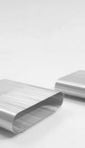 Table basse contemporaine - HOLO - MAOLI - en aluminium / carrée / résidentielle