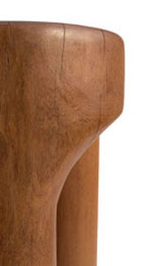 Tabouret contemporain - MASK - MAOLI - en bois / 3 pieds